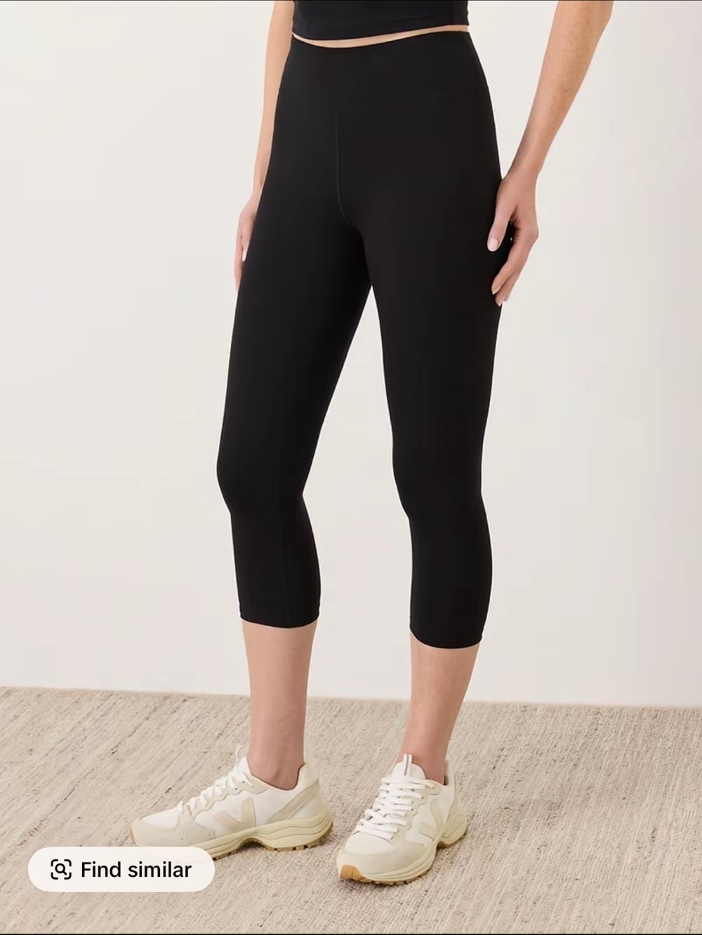 Pact Women's Organic High-Rise Crop Leggings